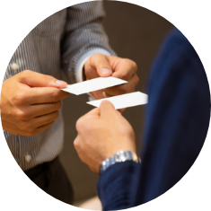 ご訪問の挨拶に