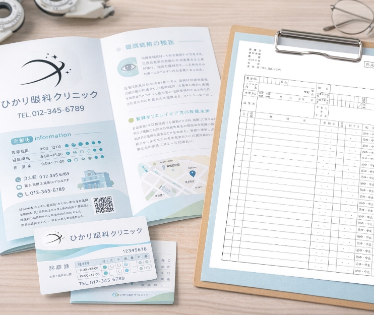 眼科・クリニックのクリエイティブ制作